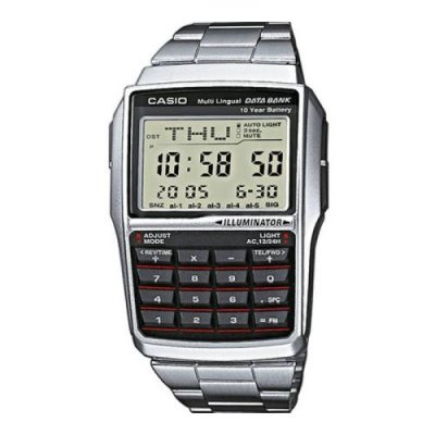 CASIO  Youth Digital Data Bank 5 Alarme Multi-Lingual DBC-32D-1ADF DBC-32D-1 Montre Homme