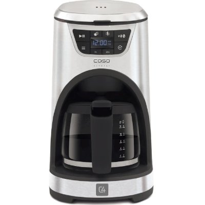 CASO  Design Novea C 4 - Cafeti&egrave;re - 12 tasses - inox chrom&eacute; 