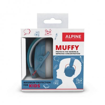 ALPINE Casque anti bruit Muffy Bleu 