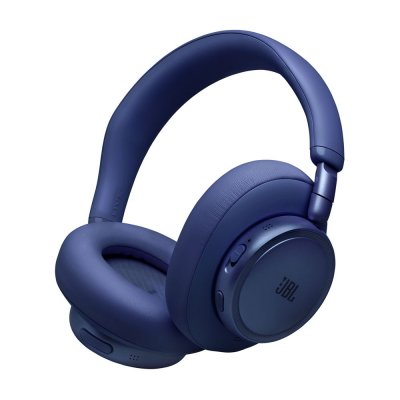 JBL Casque arceau circum-aural avec et sans fil Bluetooth  Live 780NC avec r&eacute;duction de bruit Bleu