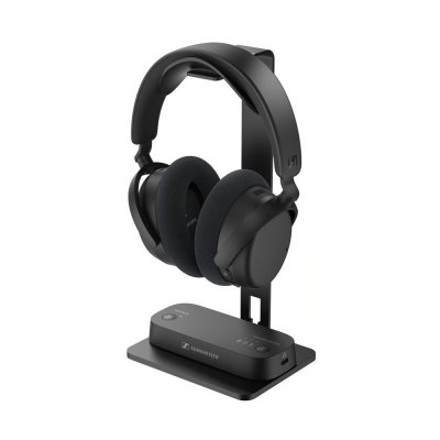 SENNHEISER Casque arceau circum-aural et &eacute;metteur TV sans fil  RS 275 Noir