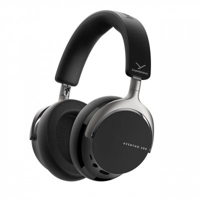 BEYERDYNAMIC Casque arceau circum-aural sans fil Bluetooth  Aventho 200 avec r&eacute;duction de bruit Noir