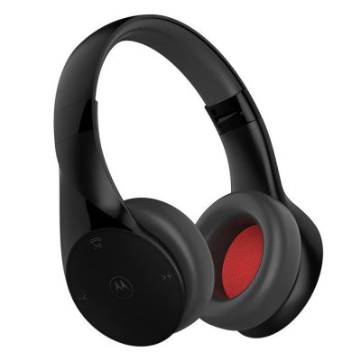 MOTOROLA Casque audio  MOTO XT500 - Sans fil - Bluetooth - Technologie multipoint - Pliable - Noir