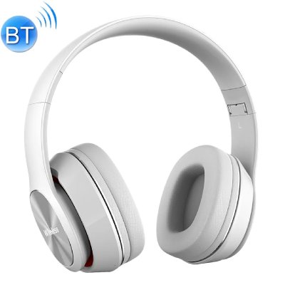 YONIS Casque Audio Sans Fil Bluetooth MP3 Batterie Longue Dur&eacute;e FM Micro SD + SD 4Go Blanc  