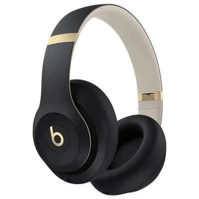 BEATS BY DR. DRE Casque bluetooth circum-auriculaire studio pro avec r&eacute;ducteur de bruit anc beats noir , or MQTP3PA/A 