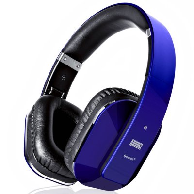 AUGUST Casque Bluetooth  - Micro - USB - Bleu -  - EP650