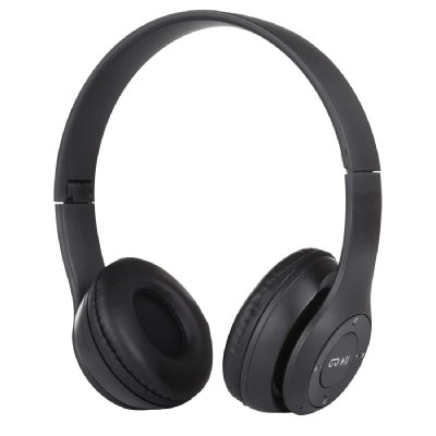 YONIS Casque Bluetooth Pliable Sans Fil, Support MP3 FM Appel, Autonomie 18h, Charge 2