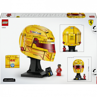 Casque de Lewis Hamilton Scuderia Ferrari HP