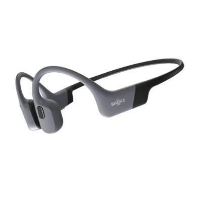 SHOKZ Casque de sport &agrave; conduction osseuse sans fil  OpenSwim Pro avec r&eacute;duction active du bruit Gris 