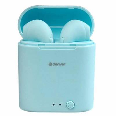  Casque denver electronics twe46 azul bleu