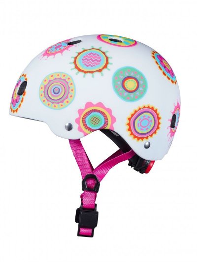 MICRO Casque doodle dots - boucle magn&eacute;tique / lumi&egrave;re led int&eacute;gr&eacute;e - taille s