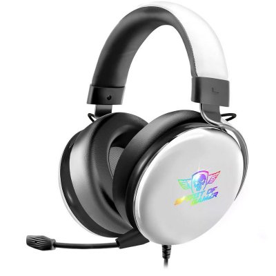 SPIRIT OF GAMER Casque gamer RGB XPERT H700 DARK WHITE compatible switch, PS5, PS4, Xbox Series / One, PC / MAC