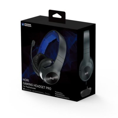 HORI Casque Gaming  Air Pro Noir et Bleu