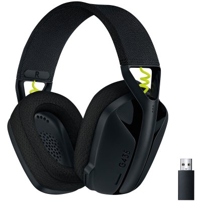 LOGITECH Casque Gaming sans fil  G435 Lightspeed Bluetooth Noir 
