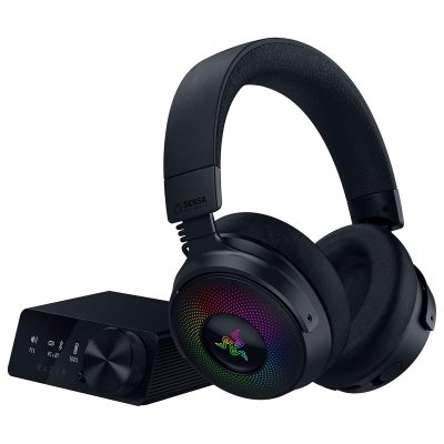 RAZER Casque gaming sans fil  Kraken V4 Pro, Noir - Bluetooth