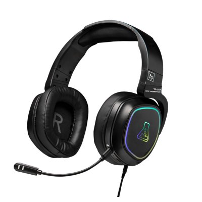 Casque Gaming sans fil The G-Lab Korp Promenthium Bluetooth Noir