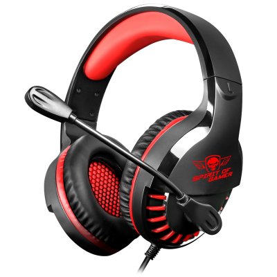 SPIRIT OF GAMER Casque micro gamer filaire pro-h3 (noirrouge) MIC-PH3MPRE