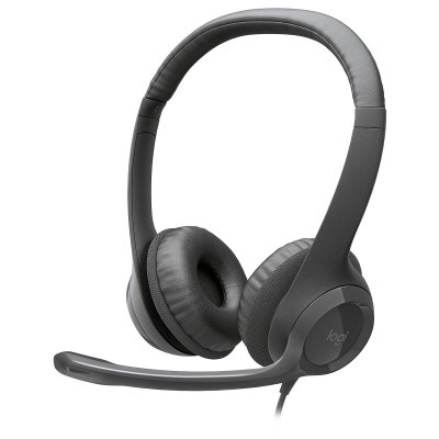 LOGITECH Casque PC filaire  H390 Noir 
