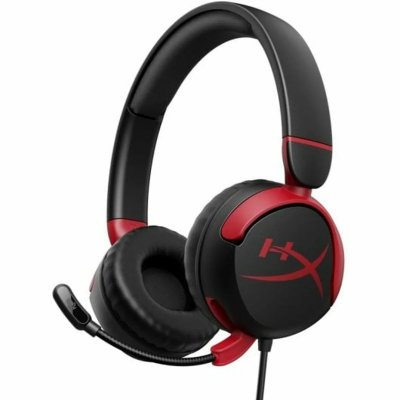 HYPERX Casque PC gaming filaire  Cloud Mini pour enfant Noir et Rouge