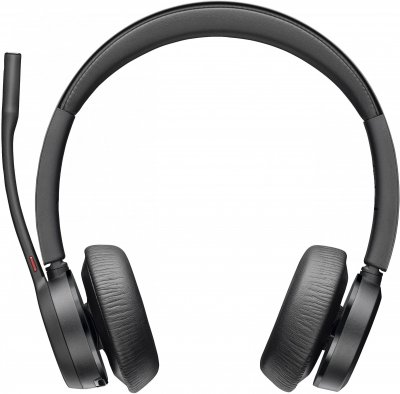 POLY Casque sans fil Bluetooth  Voyager 4320 Teams Duo + Dongle USB-A