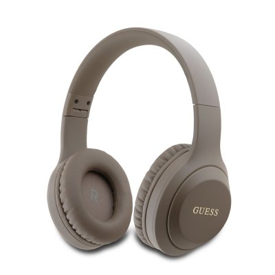 GUESS Casque Sans Fil -  - GUBHV21SFGSW - Bluetooth 5.3 - Autonomie 30h - Marron 