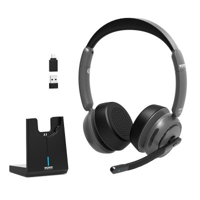 PORT DESIGNS Casque st&eacute;r&eacute;o avec et sans fil  ON'R 700 Bluetooth Noir