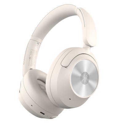 ONEODIO Casque supra-auriculaire sans fil hybride ANC, Hi-Res Audio, basses profondes, 50h d'autono