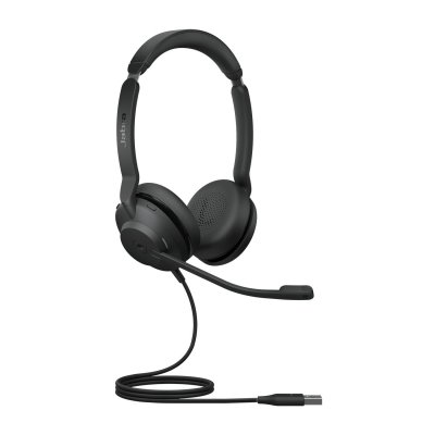 Casque usb filaire Jabra Evolve2 30 MS st&eacute;r&eacute;o - noir