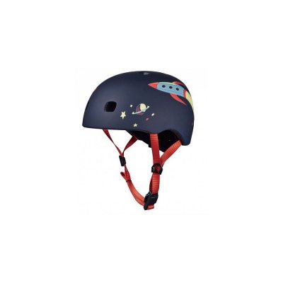 MICRO Casque V&eacute;lo et Trottinette Rocket boucle magn&eacute;tique lumi&egrave;re LED int&eacute;gr&eacute;e Taille XS