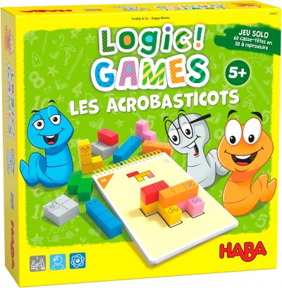 Casse-t&ecirc;te Haba Logic Games Les Acrobasticots