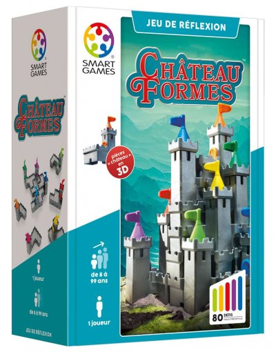 SMARTGAMES Casse-t&ecirc;te  Ch&acirc;teau Formes