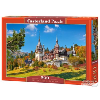 CASTORLAND  Ch&acirc;teau de Peles, Roumanie, Puzzle 500 Teile - - Puzzle