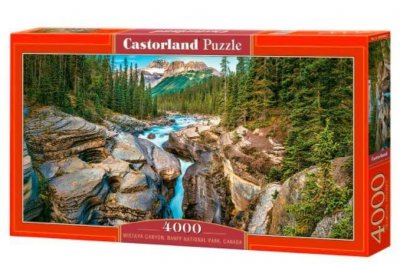 CASTORLAND  Mistaya Canyon, Banff National Park, Canada Puzzle 4000 Te
