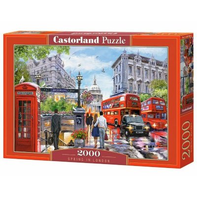 CASTORLAND  Printemps &agrave; Londres, Puzzle 2000 Teile - - Puzzle
