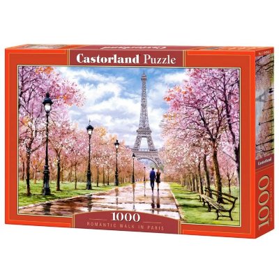 CASTORLAND  Promenade romantique &agrave; Paris, Puzzle 1000 Teile- - Puzzle
