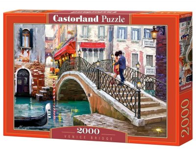 CASTORLAND  Venice Bridge, Puzzle 2000 pi&egrave;ces - - Puzzle
