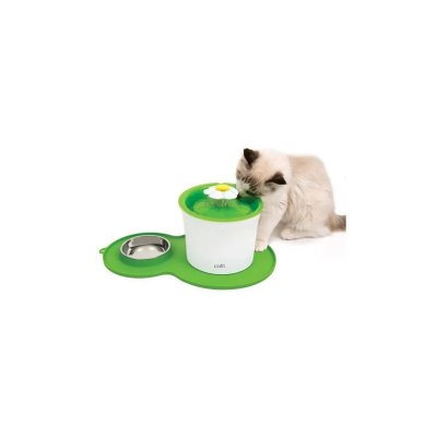 CATIT CAT IT Napperon en forme d'arachide - Format moyen - Vert - Pour chat