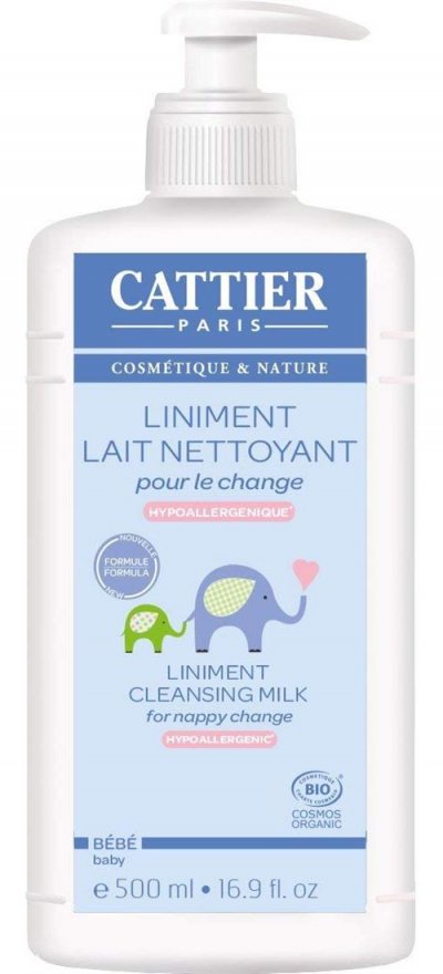  Cattier B&eacute;b&eacute; Liniment Lait Nettoyant Bio 500ml
