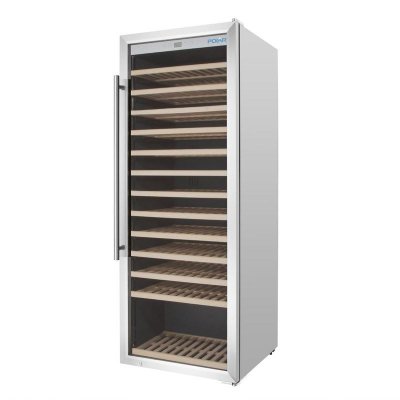 POLAR Cave &agrave; vin 1 zone de temp&eacute;rature 137 Bouteilles, 150 W, 220 V - MONO