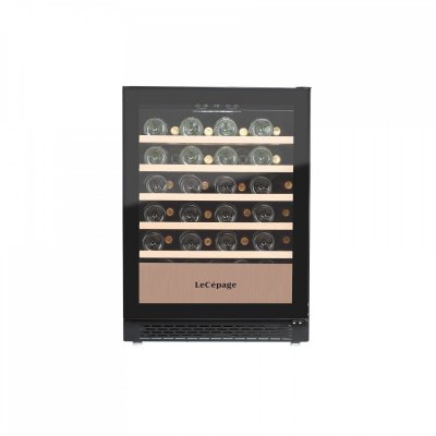LECEPAGE Cave &agrave; vin de service encastrable lec&eacute;page agj52vnbu 52 bouteilles 140 litres mono-zone 