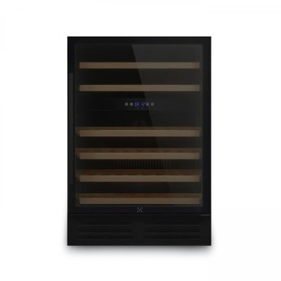 LES PETITS CHAMPS Cave &agrave; vin dual zone 46 bouteilles encastrable - CAVCEDB46 