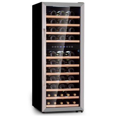 KLARSTEIN Cave &agrave; vin -  Vinamour 73 Duo - 2 zones - 192 L/73 bouteilles - 5-18&deg;C - &Eacute;cran tactile