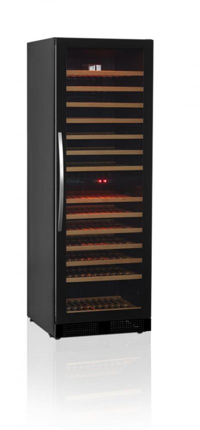 TEFCOLD Cave &agrave; Vin R&eacute;frig&eacute;r&eacute;e 2 Zones TFW365-2F pour 154 Bouteilles - 