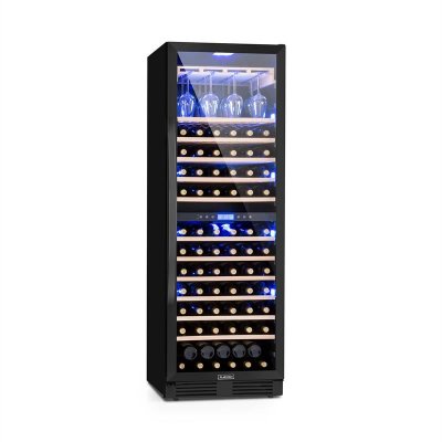 Cave &agrave; vin Vinovilla Grande 162 Duo Onyx Edition encastrable 425 L 162 bouteilles