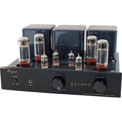 CAYIN  CS-55A EL34 Noir - Amplificateur HiFi Int&eacute;gr&eacute; &agrave; Tubes