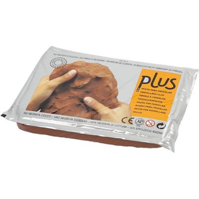  CC Hobby P&acirc;te auto-durcissante, terre brul&eacute;e, 1000gr- - Modelage