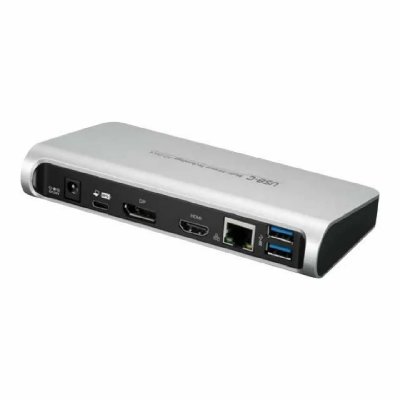 NEDIS CCTB64991AL02 - Station d'accueil - USB-C - VGA, HDMI, DP - GigE