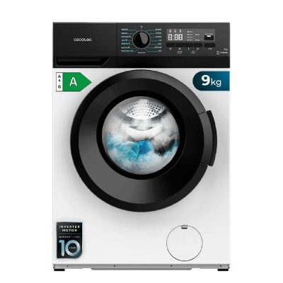  Cecotec Bolero DressCode 9300 Machine &agrave; laver &agrave; chargement frontal Inverter Maxx 9Kg A Blanc