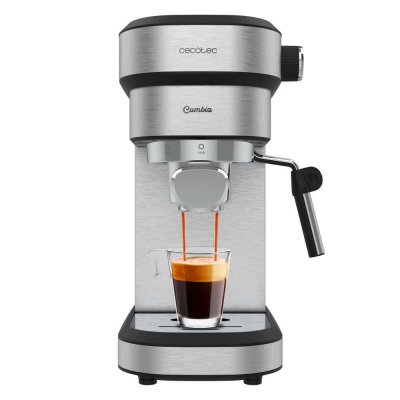 CECOTEC  Cafelizzia 790 Steel Duo Espresso Coffee Machine Argent&eacute;