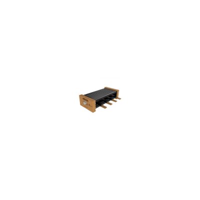 CECOTEC  Cheese & Grill 8200 - Raclette/grill - 1.2 kWatt - noir/bois